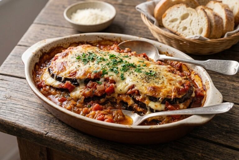 Berinjelas à Parmegiana