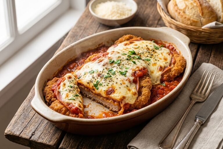 Bife à Parmigiana